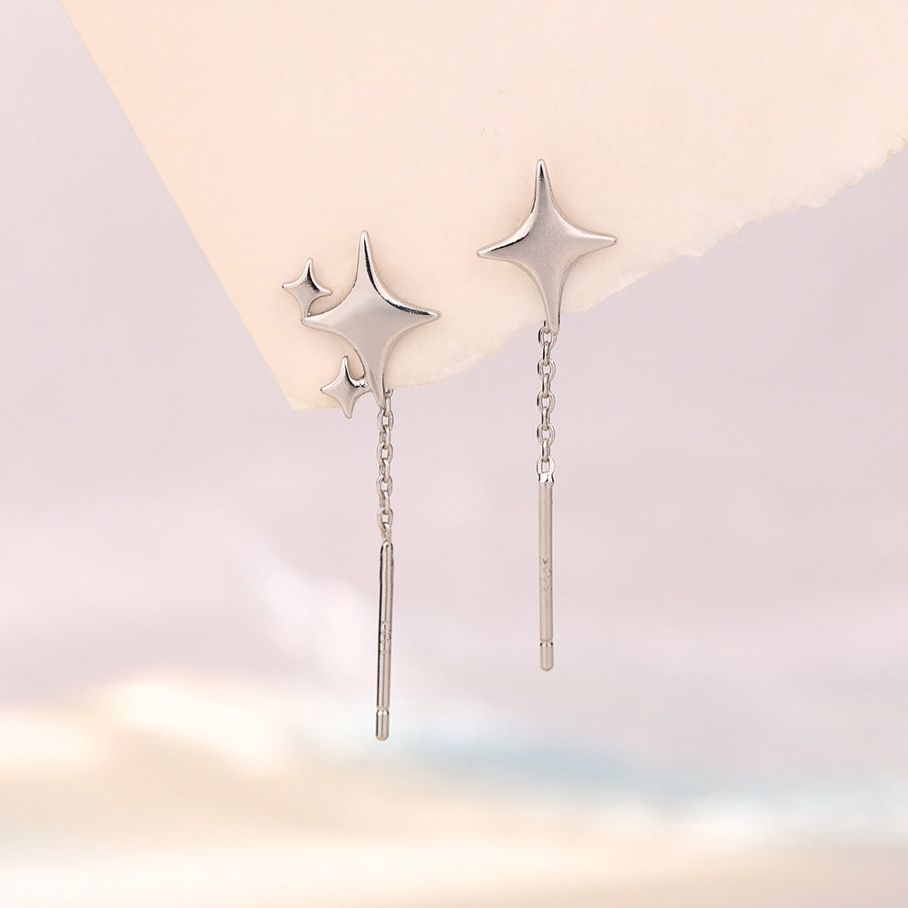 Asymmetric quadrilateral star ear line