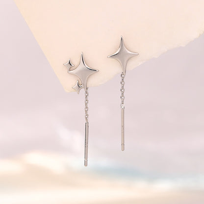 Asymmetric quadrilateral star ear line