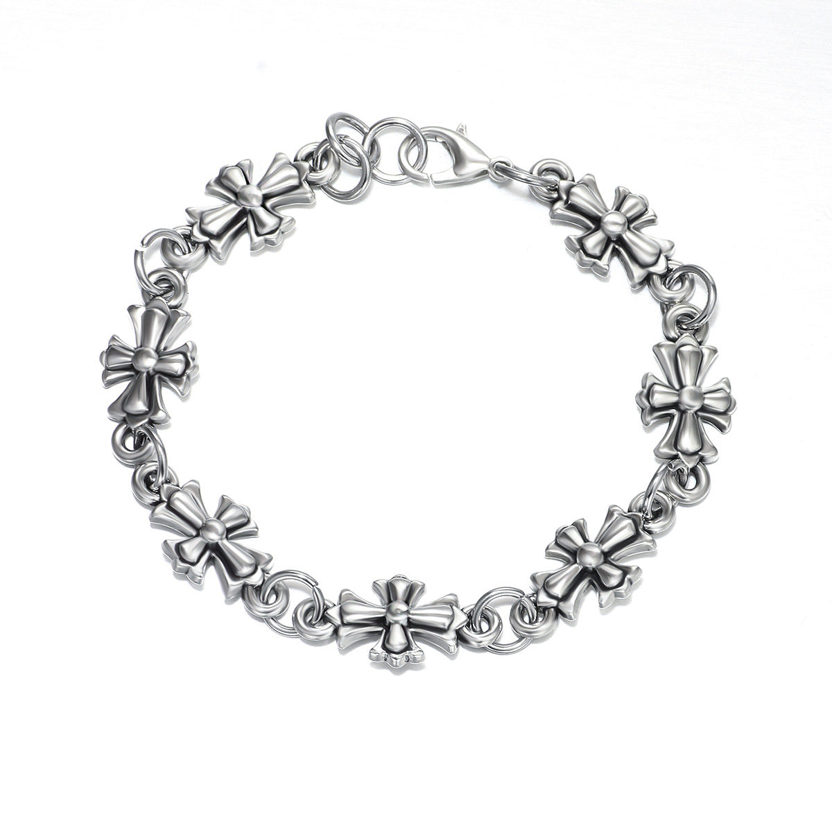 Gothic Cross Men's Bracelet