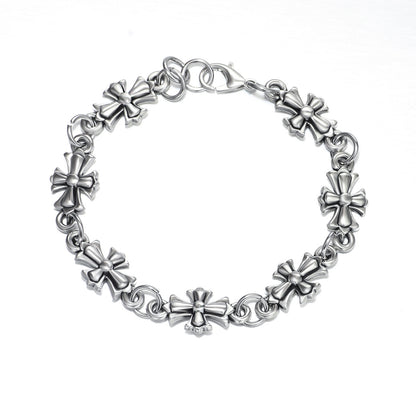 Gothic Cross Men's Bracelet