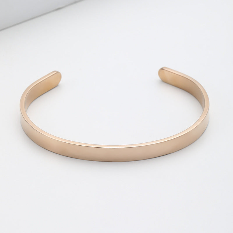 Multi-Colour Engraved Pattern Bracelet