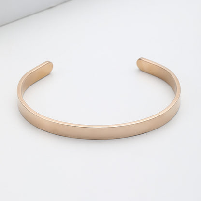 Multi-Colour Engraved Pattern Bracelet