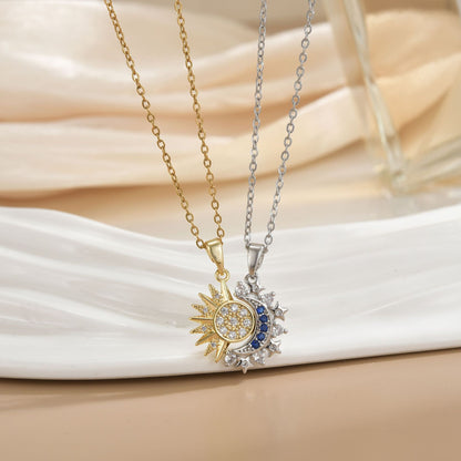 Micro-inlaid couple's style versatile and high-end accessories