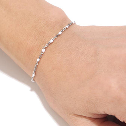 Bohemian Enamel Bead Chain Couple Bracelet