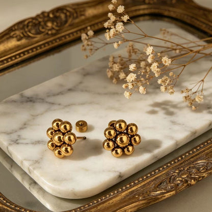 Selected black and white oil-dripping irregular square ear studs with a all design and tassel for women