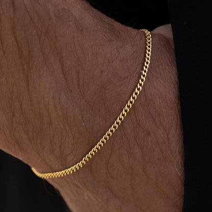Minimalist NK Chain Bracelet