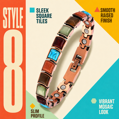 Magnetic Therapy Stone Bracelet Vintage