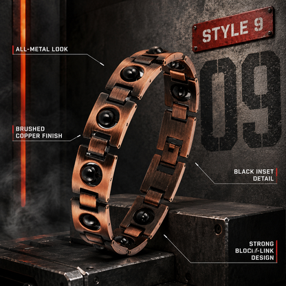 Magnetic Therapy Stone Bracelet Vintage