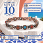 Magnetic Therapy Stone Bracelet Vintage