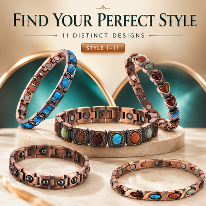 Magnetic Therapy Stone Bracelet Vintage