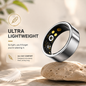 Smart Ring With Bluetooth For Blood Oxygen Heart Rate And Blood Pressure Health Monitoring