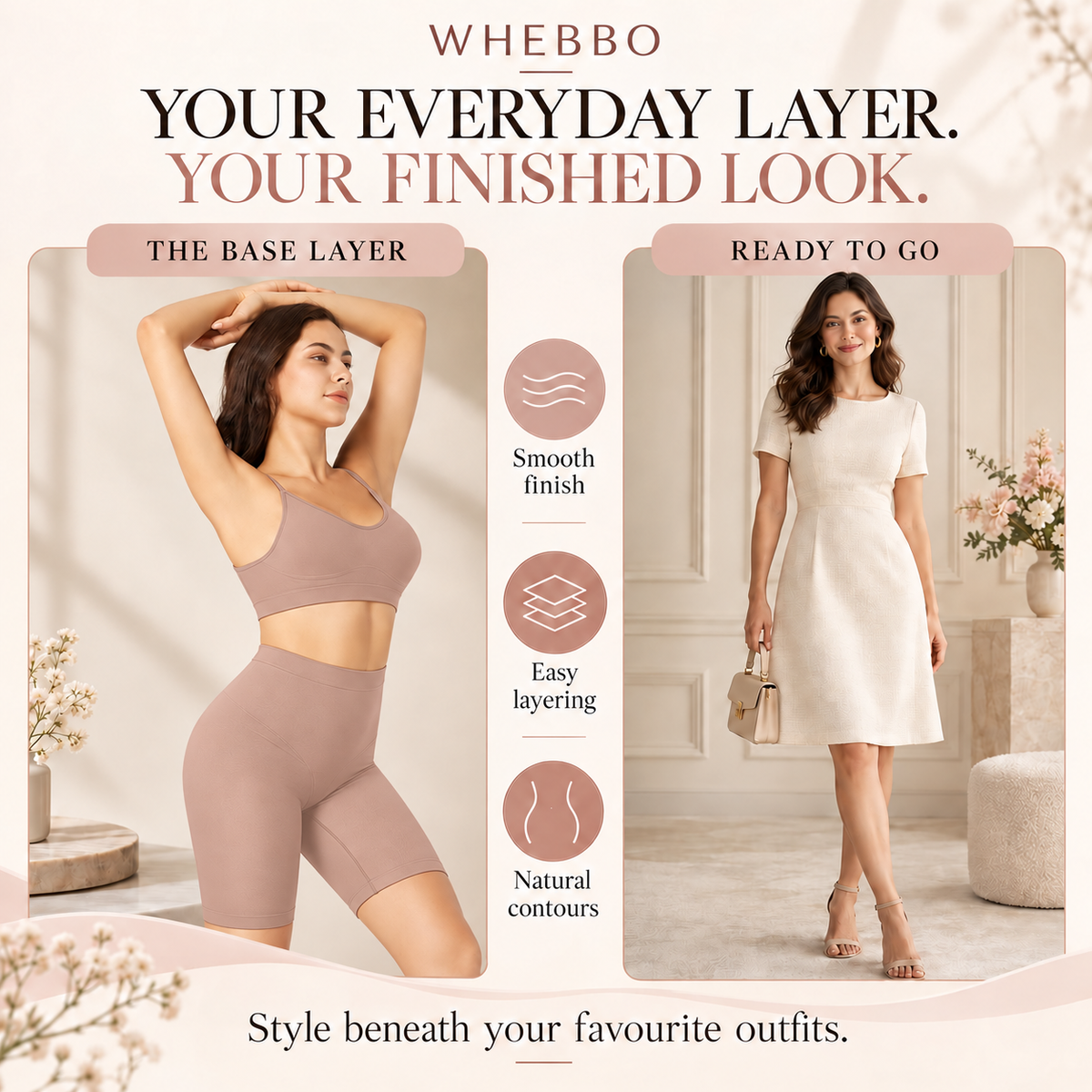 Whebbo™ High-Waist Tummy Control Shapewear Shorts