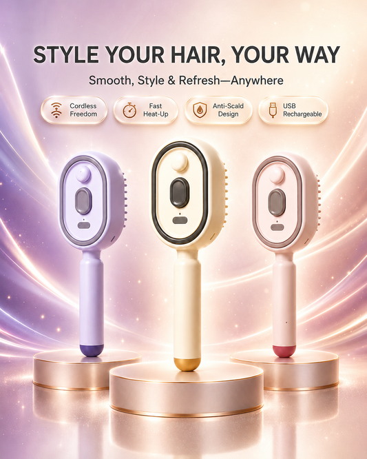 Mist & Massage Hair Comb