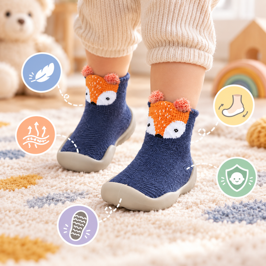 Whebbo™ Non-Slip Baby Sock Shoes