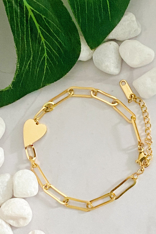 You Are My Side Heart Bracelet