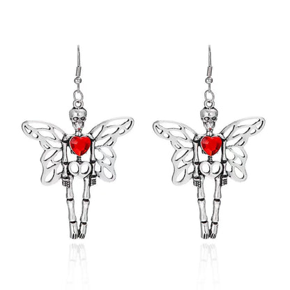 Gothic dark style stud earrings and earrings