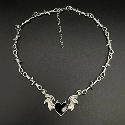 Trendy handcrafted horror bat pendant design