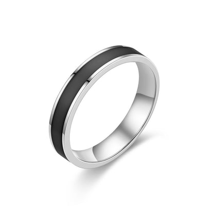 A simple and cold ring bracelet in a  style for women