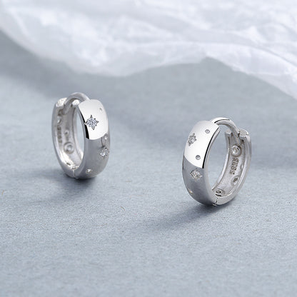MOQ=1PC 925 Starburst Earrings for Women's Summer Design, trendy ear rings, and elegant earrings