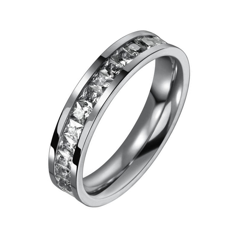 A simple and cold ring bracelet in a  style for women