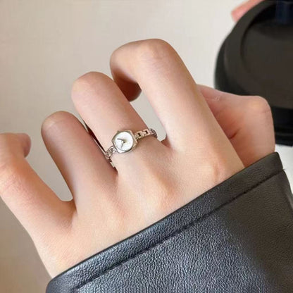 The reverse design of the watch chain ring opening adjustment fine ring has a high appearance level