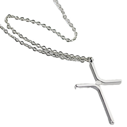 Cross pendant three-color chain women's accessory