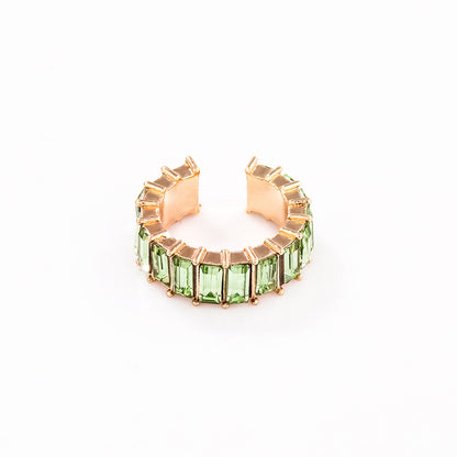 This is a sweet and cool style of earrings with colorful ear clips, slightly inlaid pearls, and no ear piercings for women
