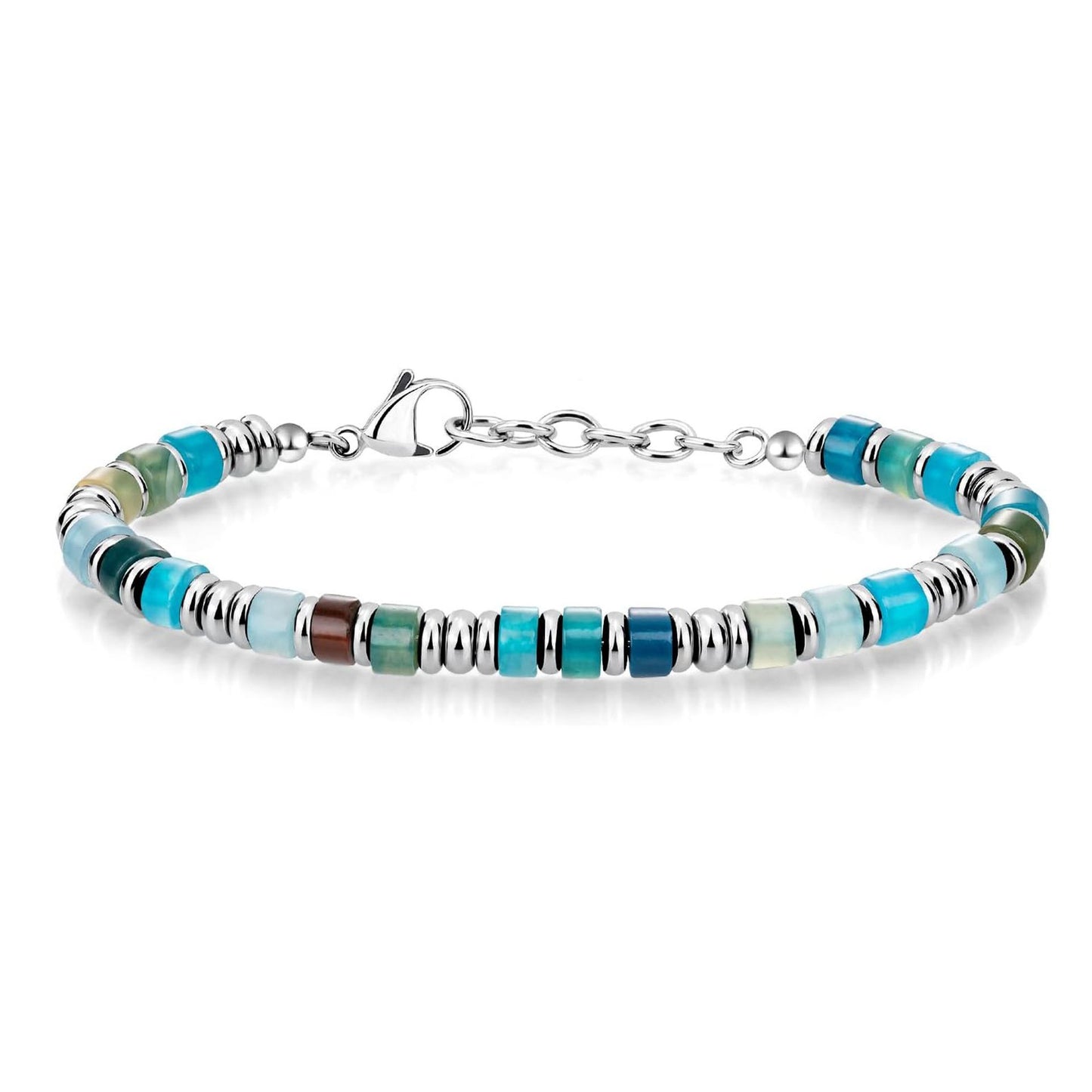 Zircon Flower Charm Bracelet