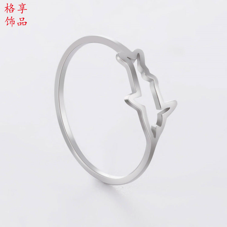 Design rings in the shapes of Marine creatures such as fish, dolph and sharks