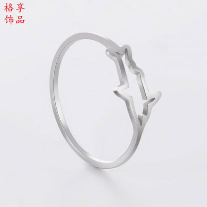 Design rings in the shapes of Marine creatures such as fish, dolph and sharks