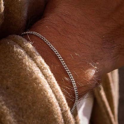 Minimalist NK Chain Bracelet