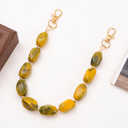 Acrylic Bead Phone Case Chain Bracelet