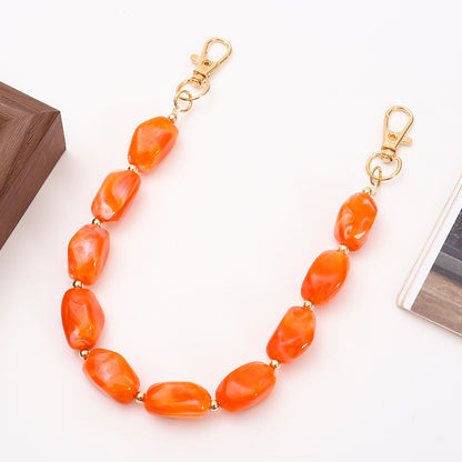 Acrylic Bead Phone Case Chain Bracelet