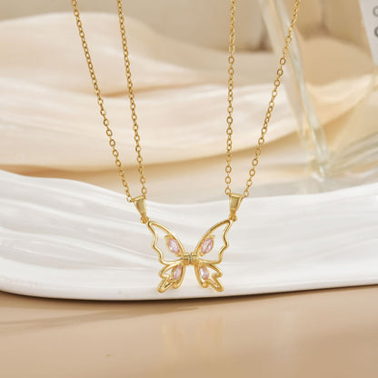 Micro-inlaid couple's style versatile and high-end accessories