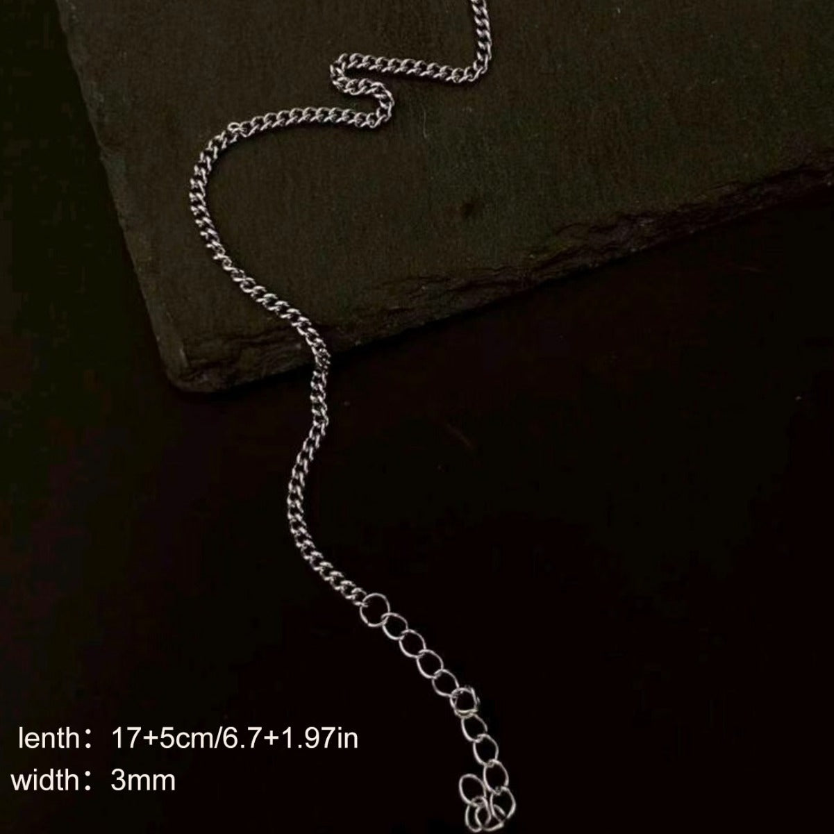 Minimalist NK Chain Bracelet