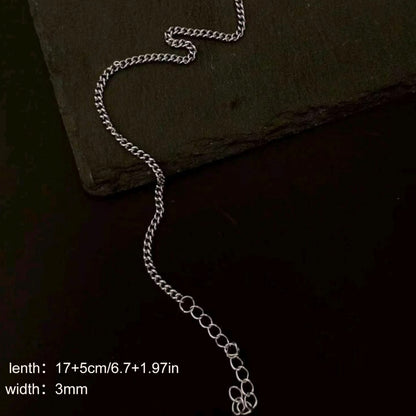 Minimalist NK Chain Bracelet