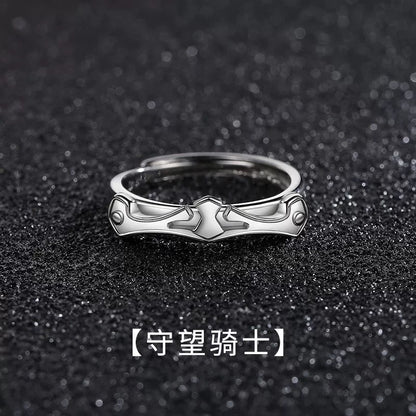Mobius strip ring design for men's trendy and high-end style, index finger and women's couple rings