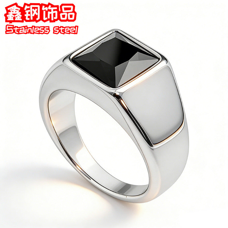 Cast ring men's trendy outfit sweet and cool style jewelry