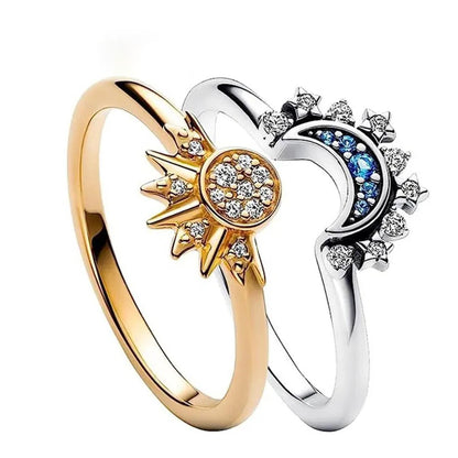 Hemelse zon & maan ring