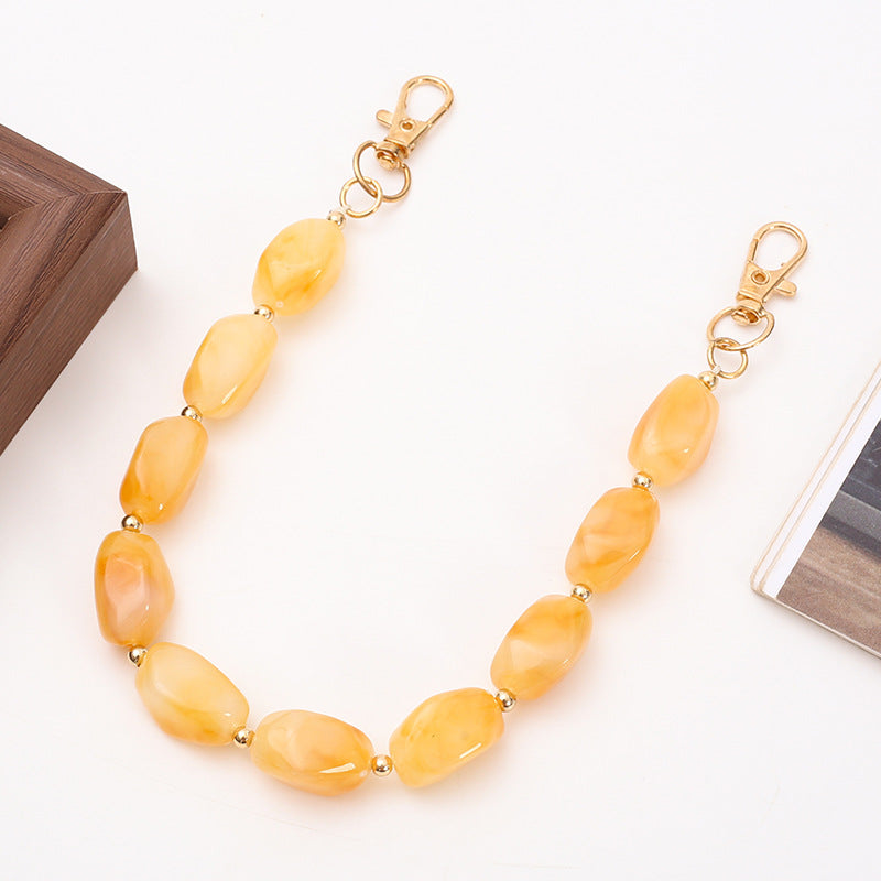 Acrylic Bead Phone Case Chain Bracelet