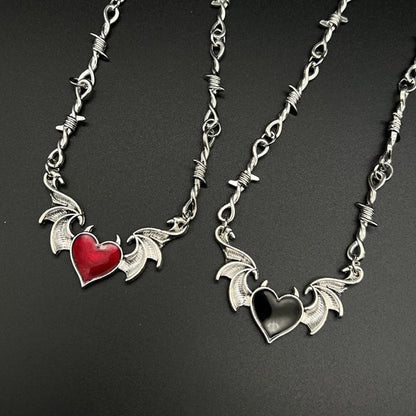 Trendy handcrafted horror bat pendant design