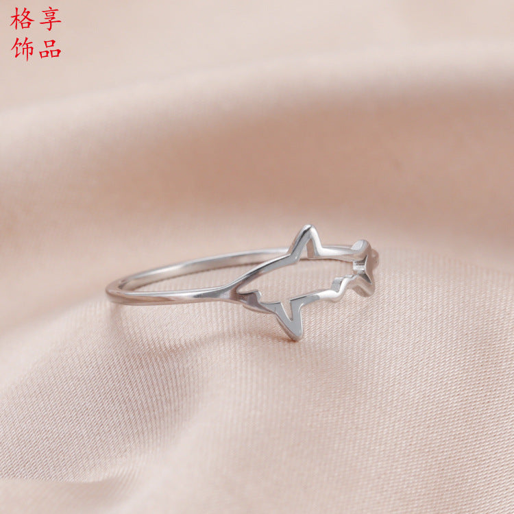 Design rings in the shapes of Marine creatures such as fish, dolph and sharks