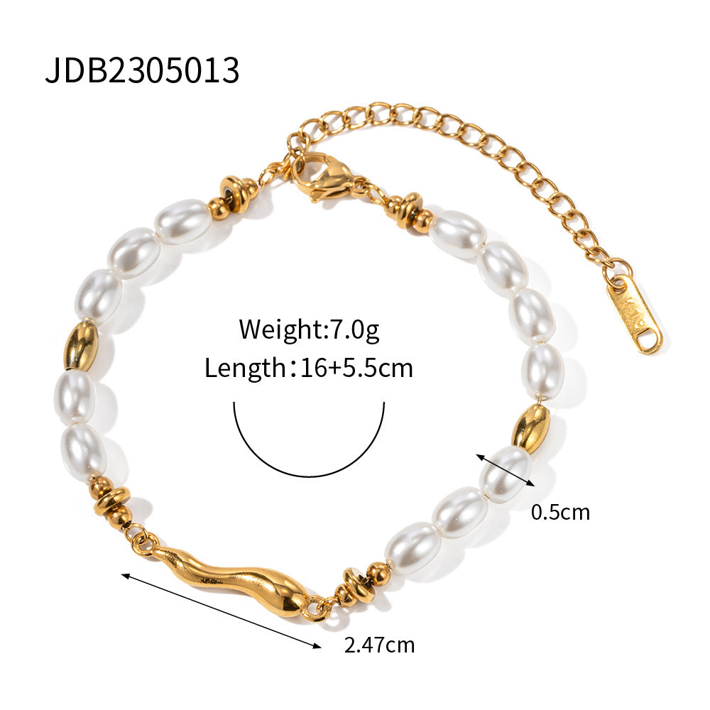 Pearl Pendant Stylish Women's Bracelet
