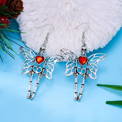 Gothic dark style stud earrings and earrings
