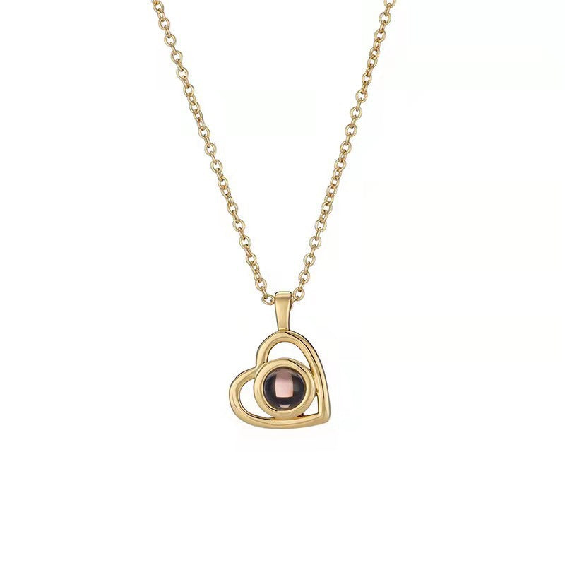 Snowflake projection versatile and elegant pendant