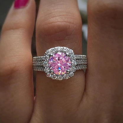 A woman with a full ring