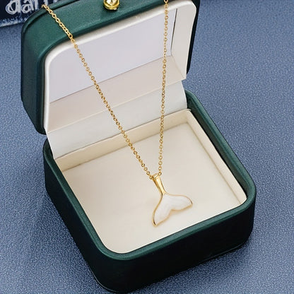 Fishtail rubber rubber feminine charm chain versatile style accessory