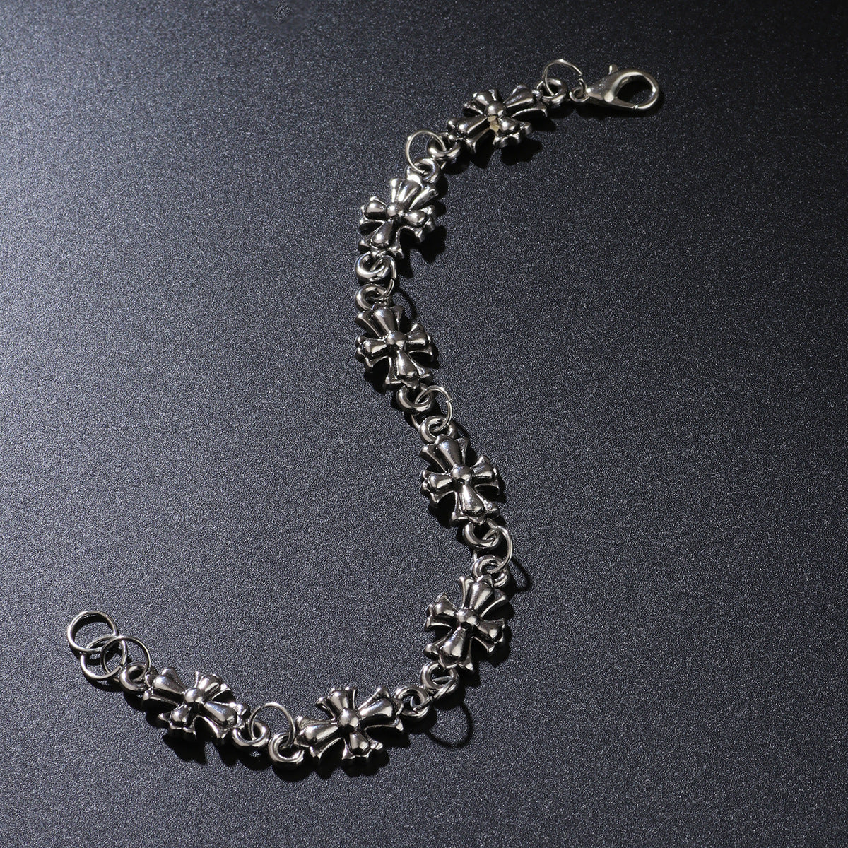Gothic Cross Men's Bracelet