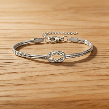 Knotted Couple Bracelet