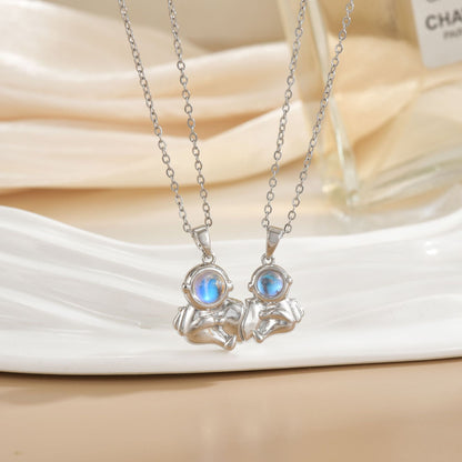 Micro-inlaid couple's style versatile and high-end accessories